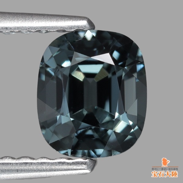 天然スピネル 1.02ct 【プラチナブラック】 ミャンマー
