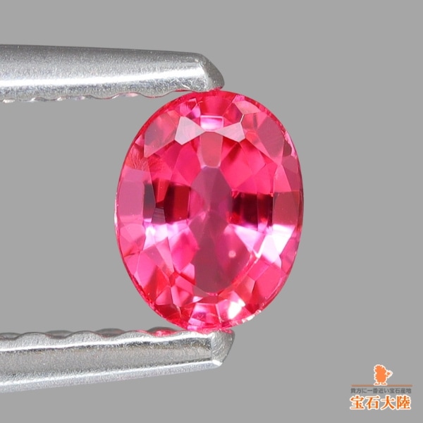 天然スピネル 0.19ct 【Neon pink】タンザニア・マヘンゲ