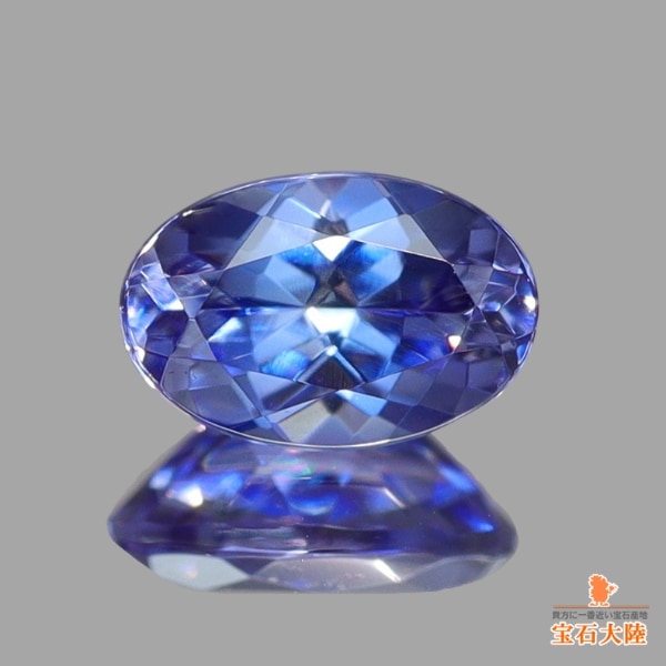 天然ベニトアイト 0.24ct 【煌めくブルー】 オーバル 