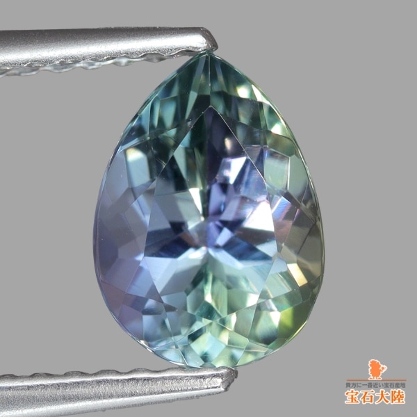 天然トリカラートルマリン 0.85ct 【パライバ】 スライス ブラジル