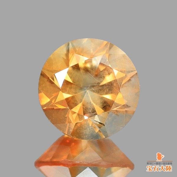 天然サファイア 0.33ct 【オレンジマルチカラー】 モンタナ