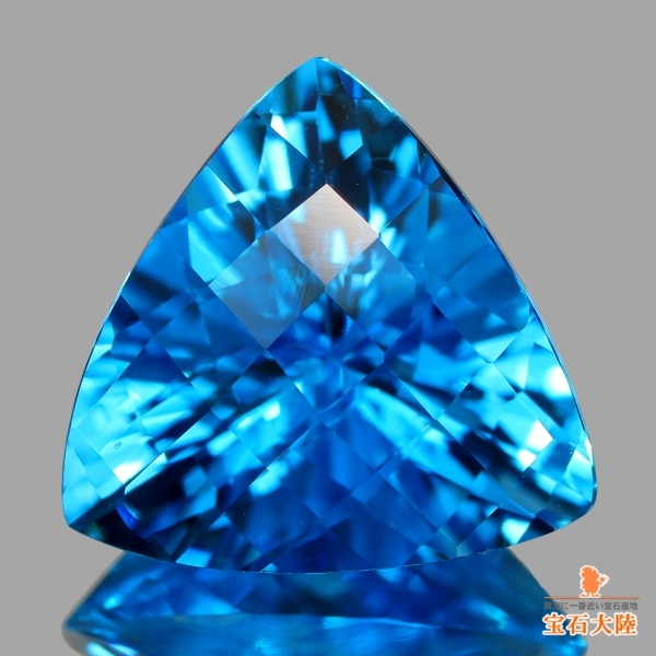 天然トパーズ 6.89ct【鮮やかスイスブルー】ブラジル 