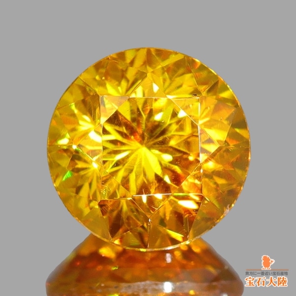 天然スファレライト 1.00ct 【煌めくイエロー】 スペイン