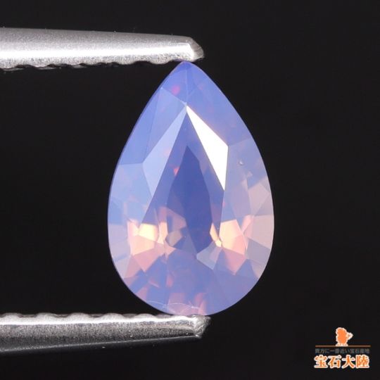 天然サファイア 0.54ct 【ミルキーパープル・非加熱】ベトナム