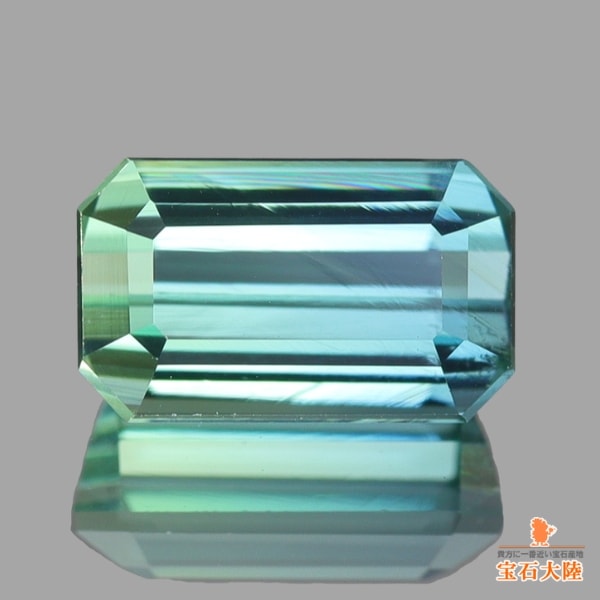 天然バイカラートルマリン 1.11ct 【美グラデーション】アフガニスタン