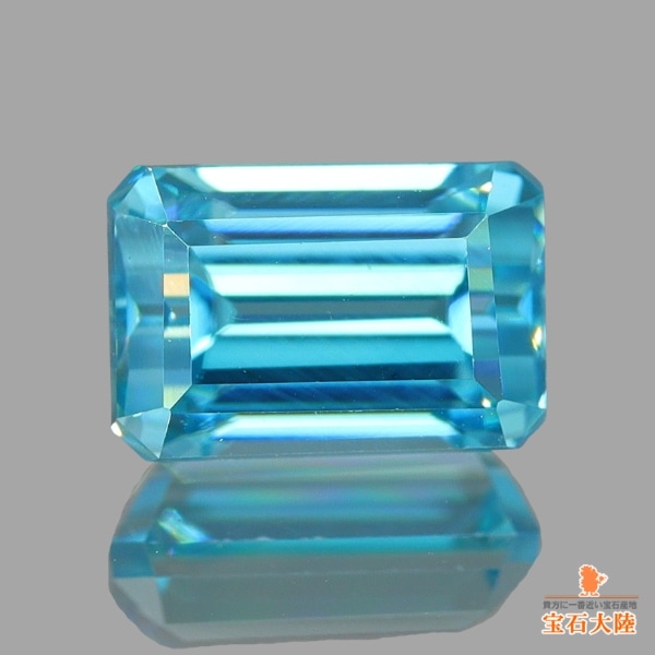 天然ジルコン 1.15ct 【煌めくブルー】 カンボジア