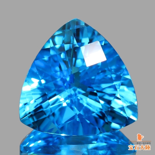 天然トパーズ 6.82ct【鮮やかスイスブルー】ブラジル 