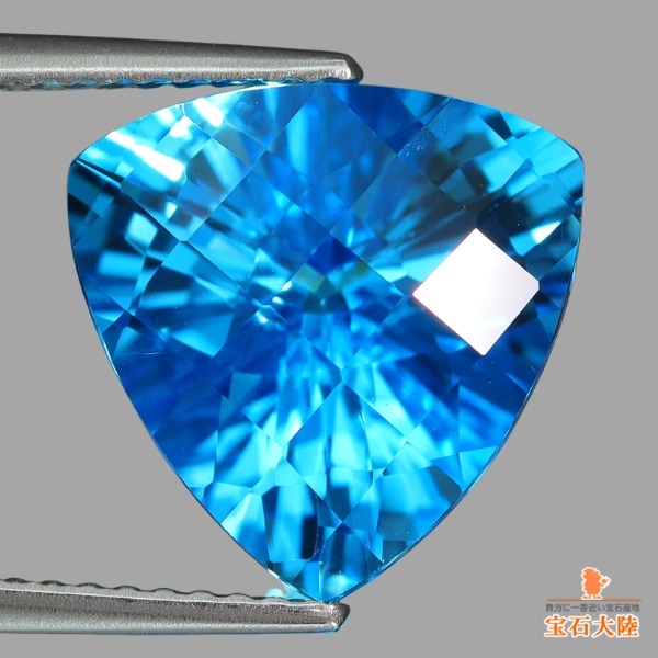 天然トパーズ 6.82ct【鮮やかスイスブルー】ブラジル