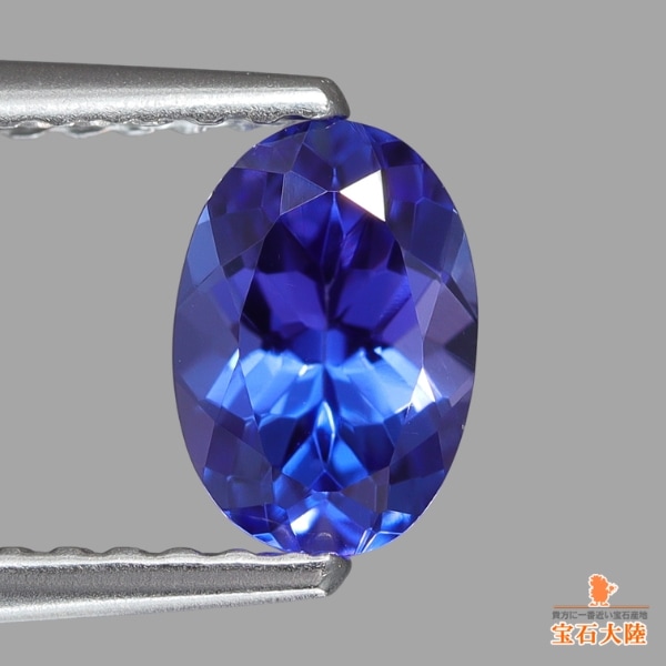 天然タンザナイト 0.74ct 【美濃色】 オーバル