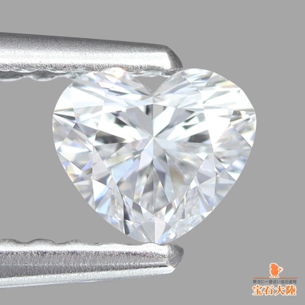 天然ダイヤモンド 0.33ct 【F IF ハートシェイプ】 GIA鑑定書