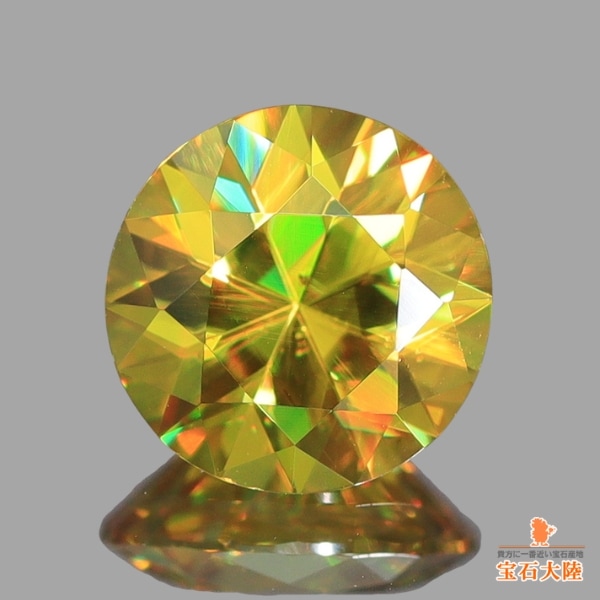 4.5mm◇天然ツァボライトガーネット 【濃色グリーン】 タンザニア