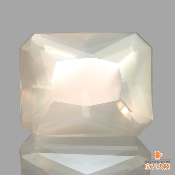天然ムーンストーン 4.32ct 【優しいパールベージュ】スリランカ