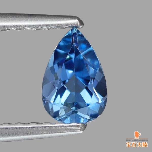 天然アクアマリン 0.34ct 【サンタマリア・非加熱】 ブラジル・Tatu産