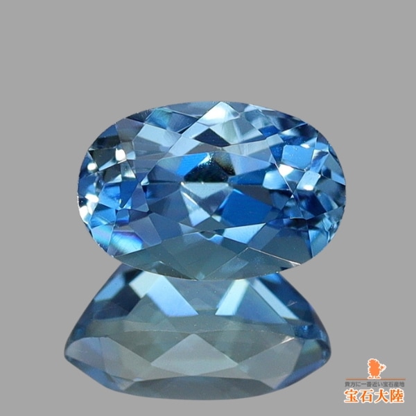 天然アクアマリン 0.53ct 【サンタマリア・非加熱】 ブラジル・Tatu産