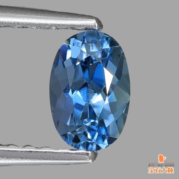 天然アクアマリン 0.53ct 【サンタマリア・非加熱】 ブラジル・Tatu産