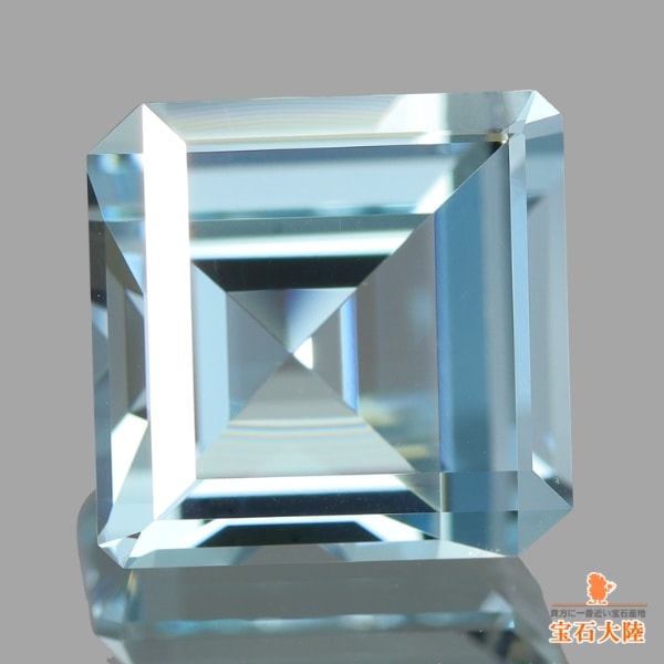 天然アクアマリン 2.70ct 【アメリカンカット】 マダガスカル