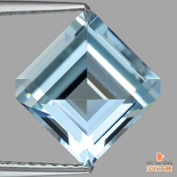 天然アクアマリン 2.70ct 【アメリカンカット】 マダガスカル