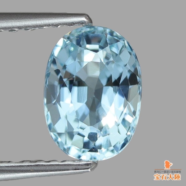 天然アクアマリン 1.50ct 【爽やかアクアブルー】 ブラジル