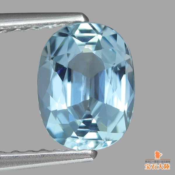 再入荷★特大スクエアマントンsoleá★アクアマリン 天然アクアマリン 1.19ct 【爽やかアクアブルー】 ブラジル