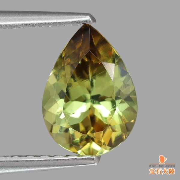 天然クリソベリル 1.22ct 【バイカラー】スリランカ 日独ソ付