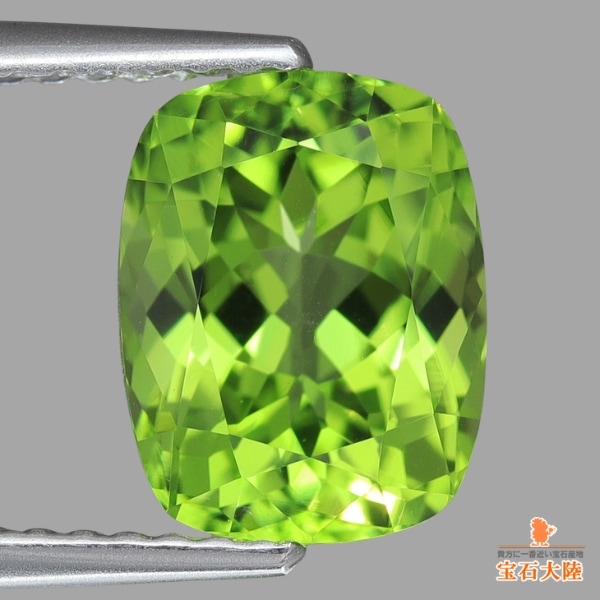天然ペリドット 2.49ct 【美オリーブグリーン】パキスタン