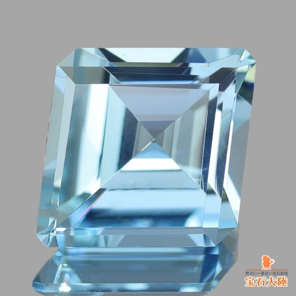 天然アクアマリン 2.11ct 【アメリカンカット】 マダガスカル