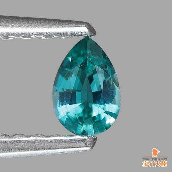 天然グランディディエライト 0.14ct 【グリーンブルー】 マダガスカル