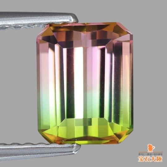 天然バイカラーサファイア 0.80ct 【イエロー＆ブルー】