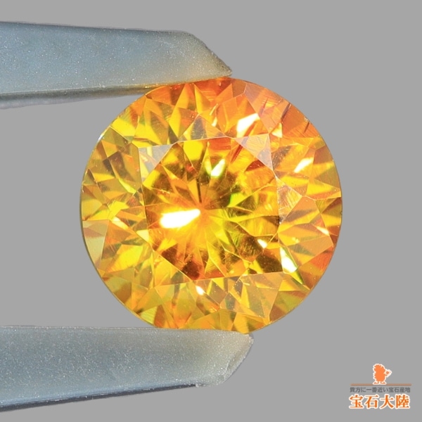 天然スファレライト 0.86ct【煌めくイエロー】スペイン