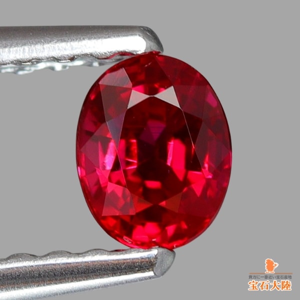 天然ルビー 0.34ct 【Pigeon's Blood・非加熱】 ミャンマー GIA産地鑑別