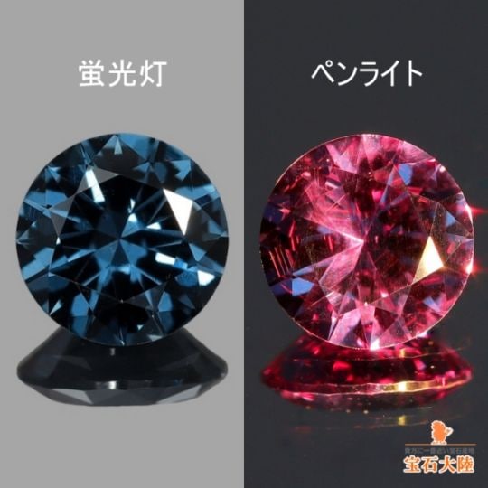 天然カラーチェンジガーネット 0.52ct 【アレキタイプ】マダガスカル