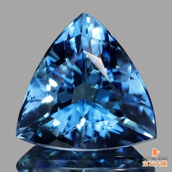 天然アクアマリン 1.52ct 【非加熱・ジェム品質】美品 ブラジル・Tatu産