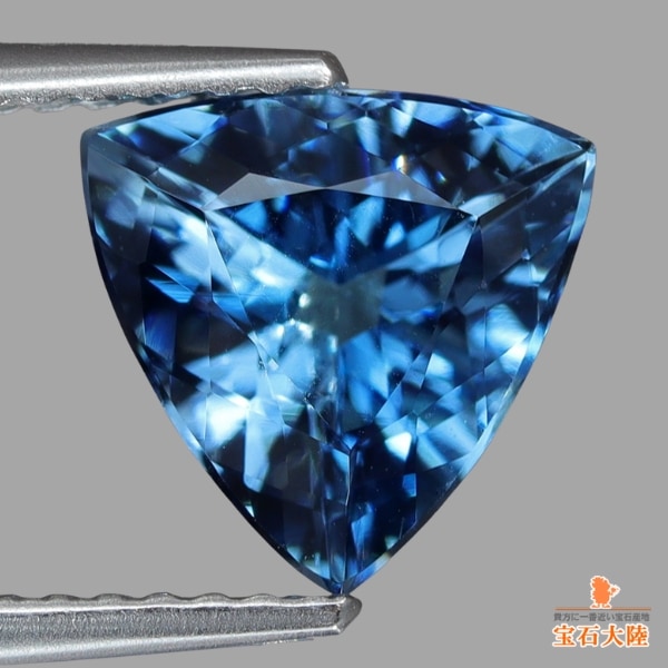 天然アクアマリン 1.52ct 【非加熱・ジェム品質】美品 ブラジル・Tatu産