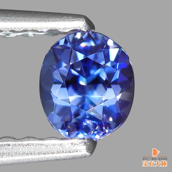天然ベニトアイト 0.29ct 【美濃色ブルーの煌めき】 オーバル