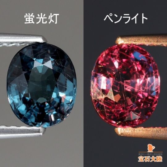 天然カラーチェンジガーネット 1.25ct 【アレキタイプ】マダガスカル・ベキリー