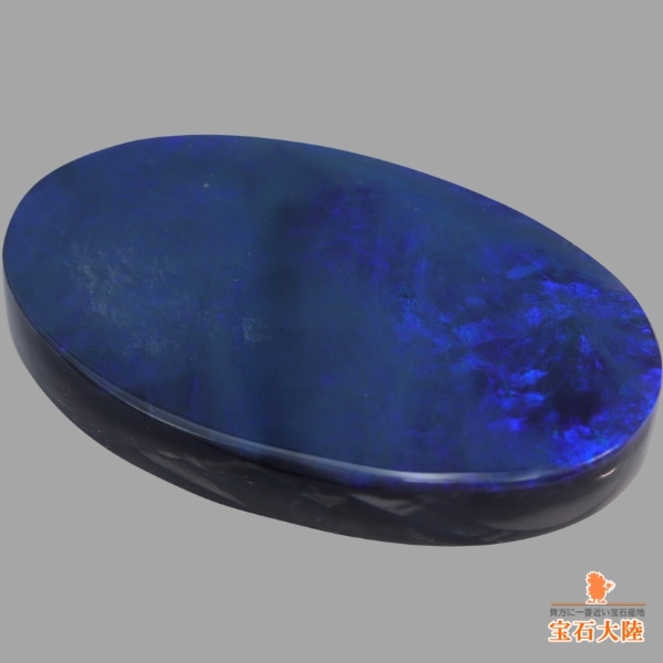 天然ブラックオパール 15.45ct 【濃厚パープル】 ライトニングリッジ