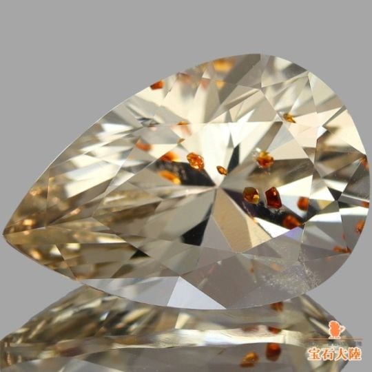 天然オレゴンサンストーン 1.79ct 【グリーン】 ラブラドライト
