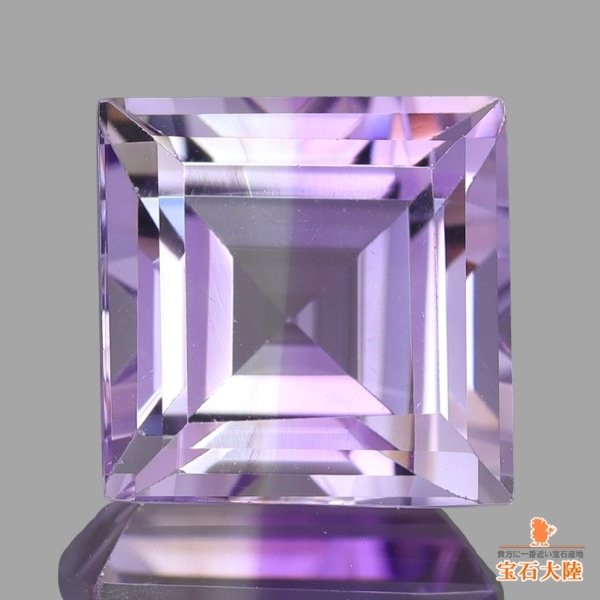天然バイカラークォーツ 4.97ct 【アメシスト】 ブラジル