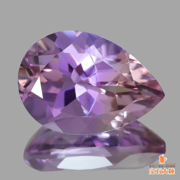 天然アメトリン 3.95ct【ペアシェイプ】ボリビア