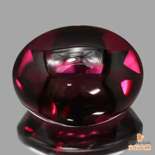 天然ロードライトガーネット 3.86ct 【艶々バフトップ】 マラウイ
