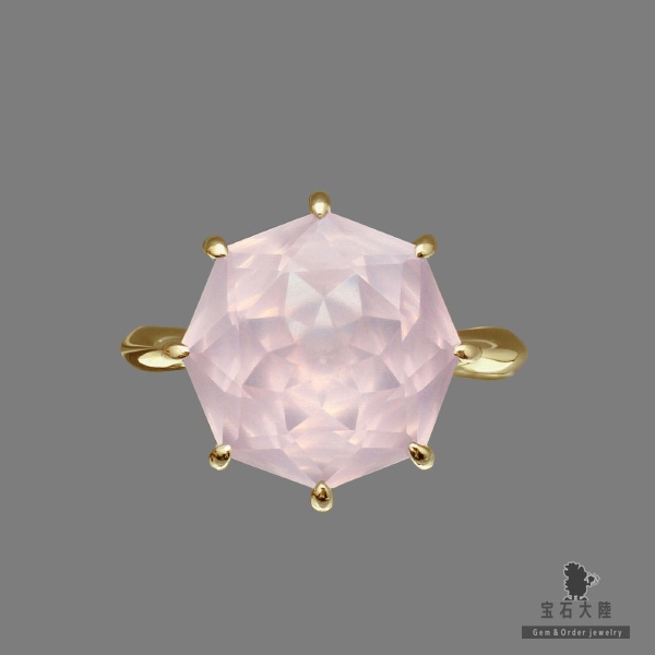 RING COLLECTION【OCTAGONAL CROWN】 12mmローズカット専用リング枠
