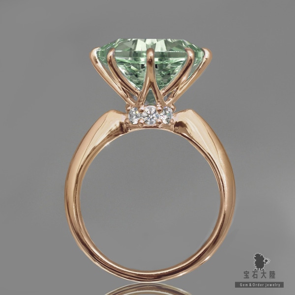 RING COLLECTION【OCTAGONAL CROWN】 12mmローズカット専用リング枠
