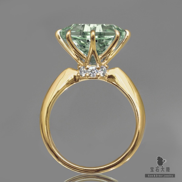 RING COLLECTION【OCTAGONAL CROWN】 12mmローズカット専用リング枠