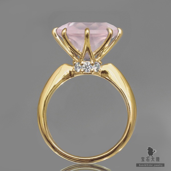 RING COLLECTION【OCTAGONAL CROWN】 12mmローズカット専用リング枠