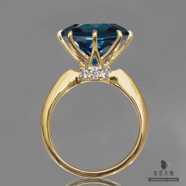RING COLLECTION【OCTAGONAL CROWN】 12mmローズカット専用リング枠