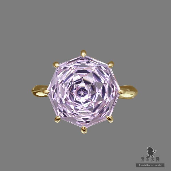 RING COLLECTION【OCTAGONAL CROWN】 12mmローズカット専用リング枠