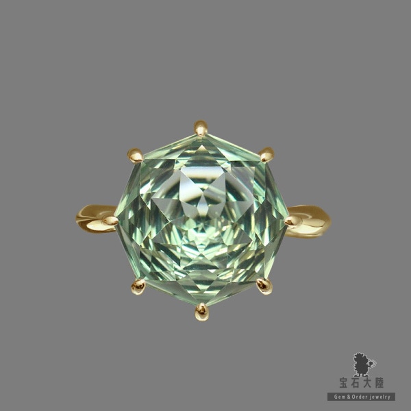 RING COLLECTION【OCTAGONAL CROWN】 12mmローズカット専用リング枠