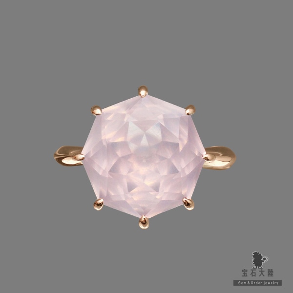 RING COLLECTION【OCTAGONAL CROWN】 12mmローズカット専用リング枠