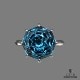 RING COLLECTION【OCTAGONAL CROWN】 12mmローズカット専用リング枠