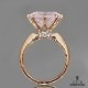 RING COLLECTION【OCTAGONAL CROWN】 12mmローズカット専用リング枠